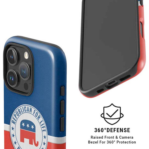 Republican For Life iPhone 16 Pro Magsafe Impact Case